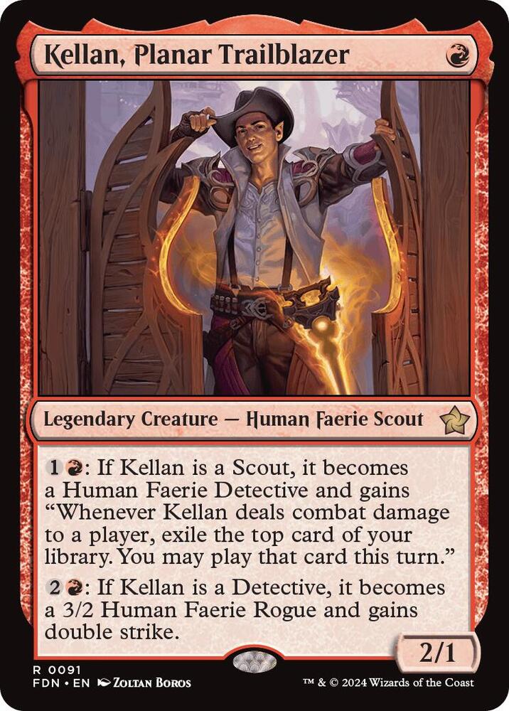 Kellan, Planar Trailblazer (91) [Foundations]
