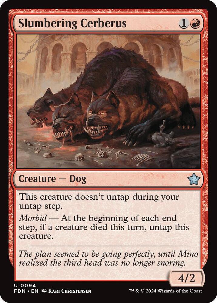 Slumbering Cerberus (94) [Foundations]