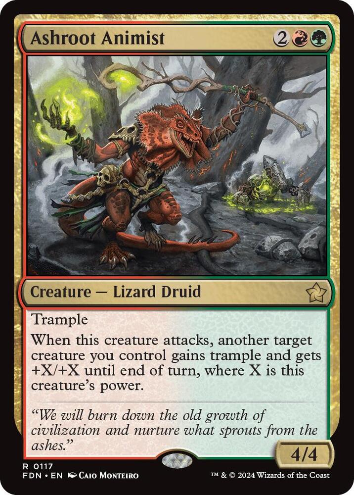 Ashroot Animist (117) [Foundations]