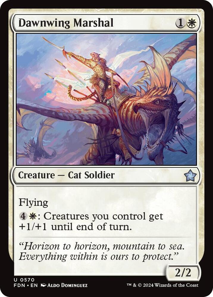 Dawnwing Marshal (570) [Foundations]