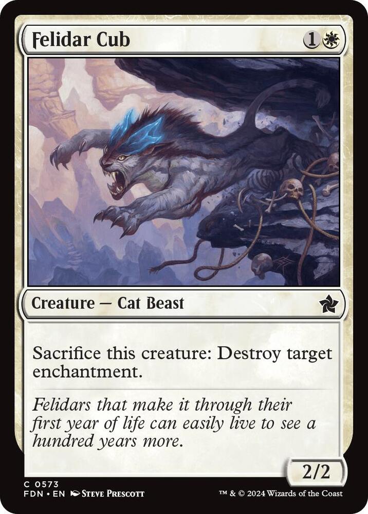 Felidar Cub (573) [Foundations]