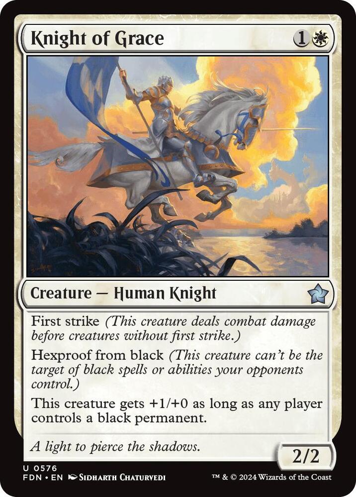 Knight of Grace (576) [Foundations]