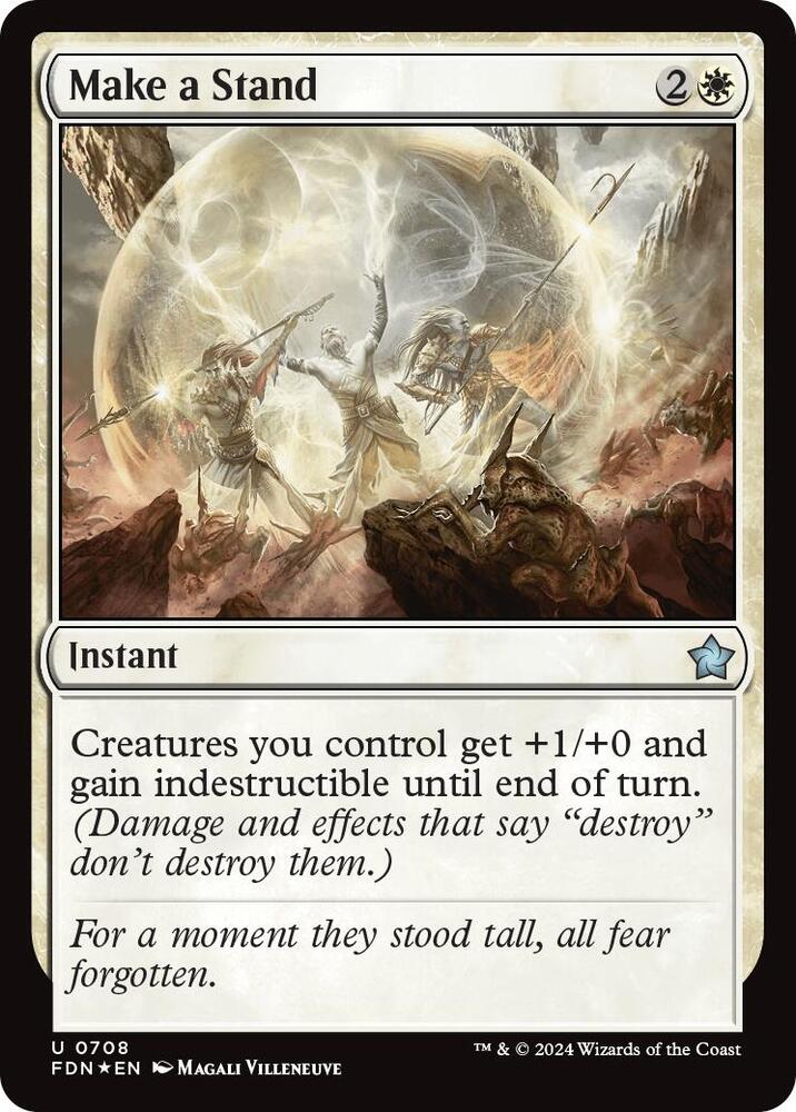 Make a Stand (708) [Foundations]