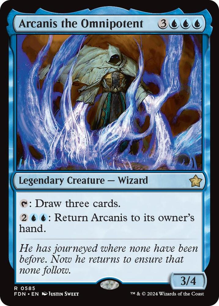 Arcanis the Omnipotent (0585) [Foundations]