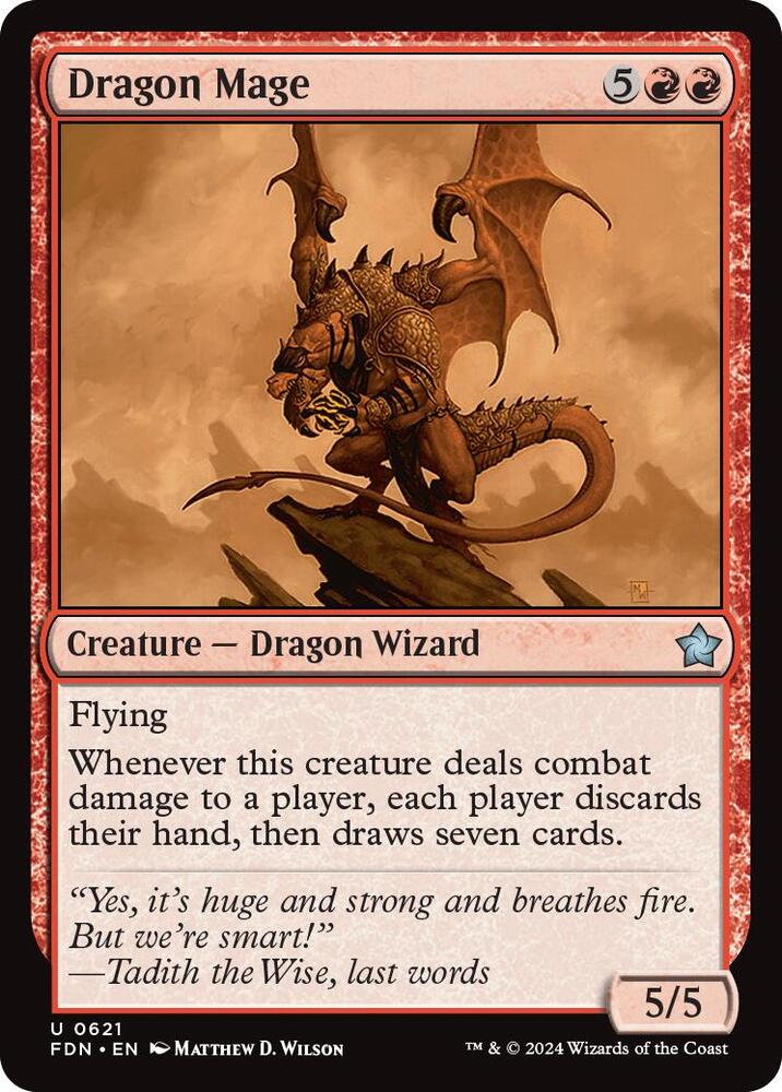 Dragon Mage (621) [Foundations]