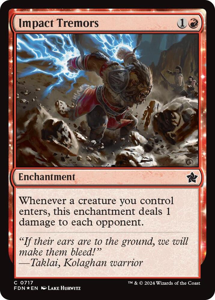 Impact Tremors (717) [Foundations]