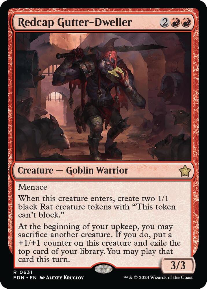 Redcap Gutter-Dweller (631) [Foundations]