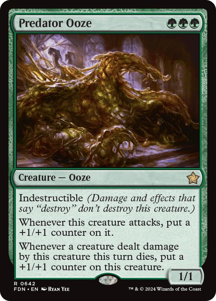 Predator Ooze (642) [Foundations]