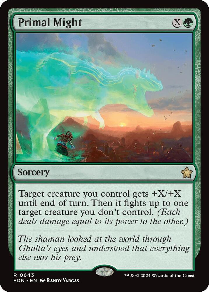 Primal Might (0643) [Foundations]