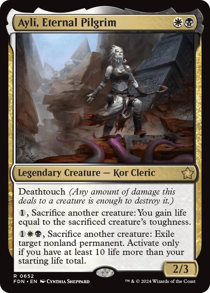 Ayli, Eternal Pilgrim (652) [Foundations]
