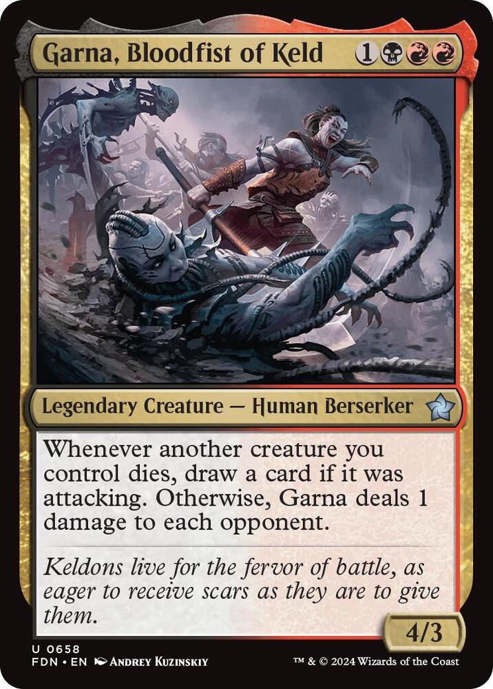 Garna, Bloodfist of Keld (658) [Foundations]