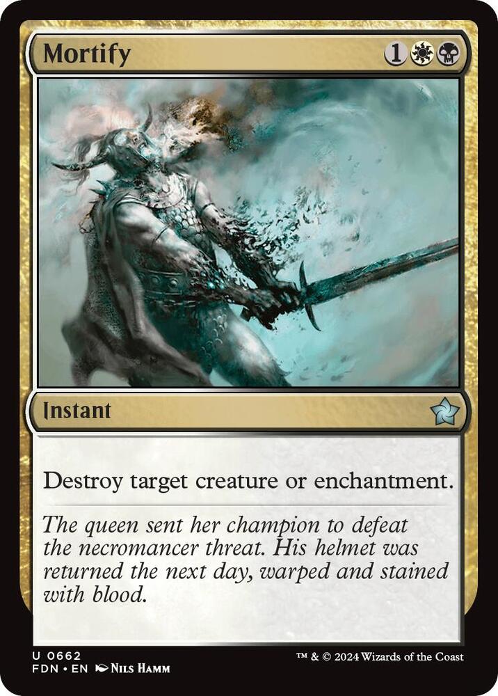 Mortify (662) [Foundations]
