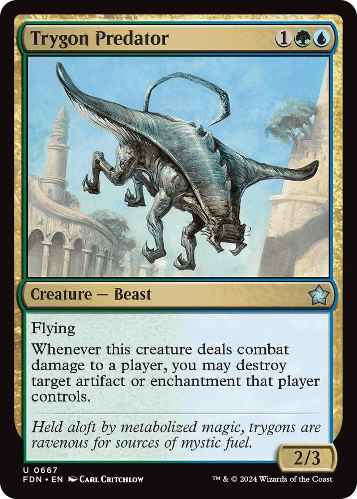 Trygon Predator (667) [Foundations]