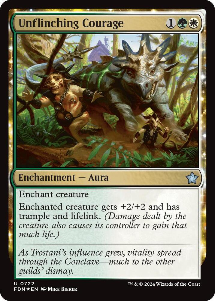 Unflinching Courage (722) [Foundations]