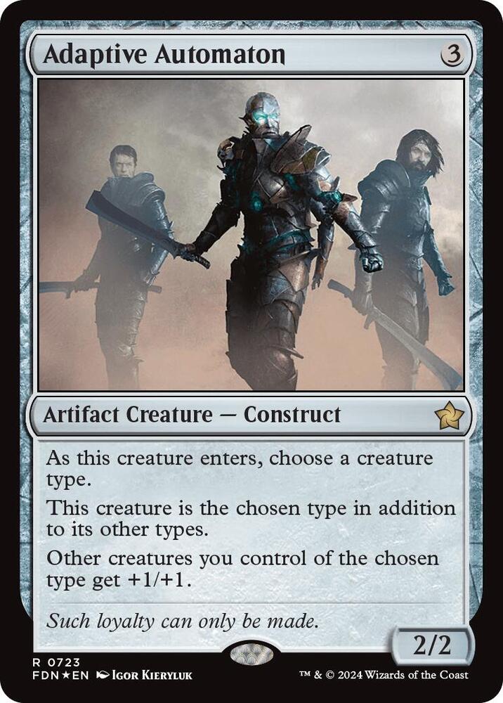 Adaptive Automaton (723) [Foundations]