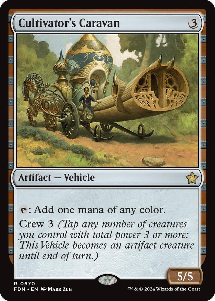 Cultivator's Caravan (670) [Foundations]