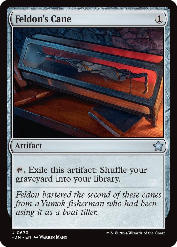 Feldon's Cane (673) [Foundations]