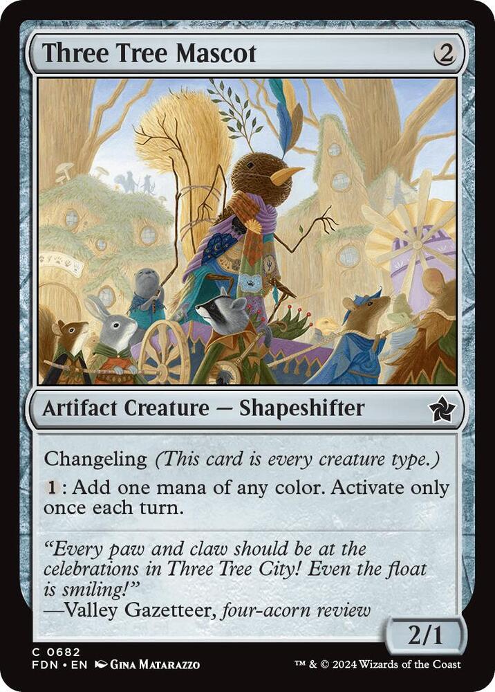 Three Tree Mascot (682) [Foundations]