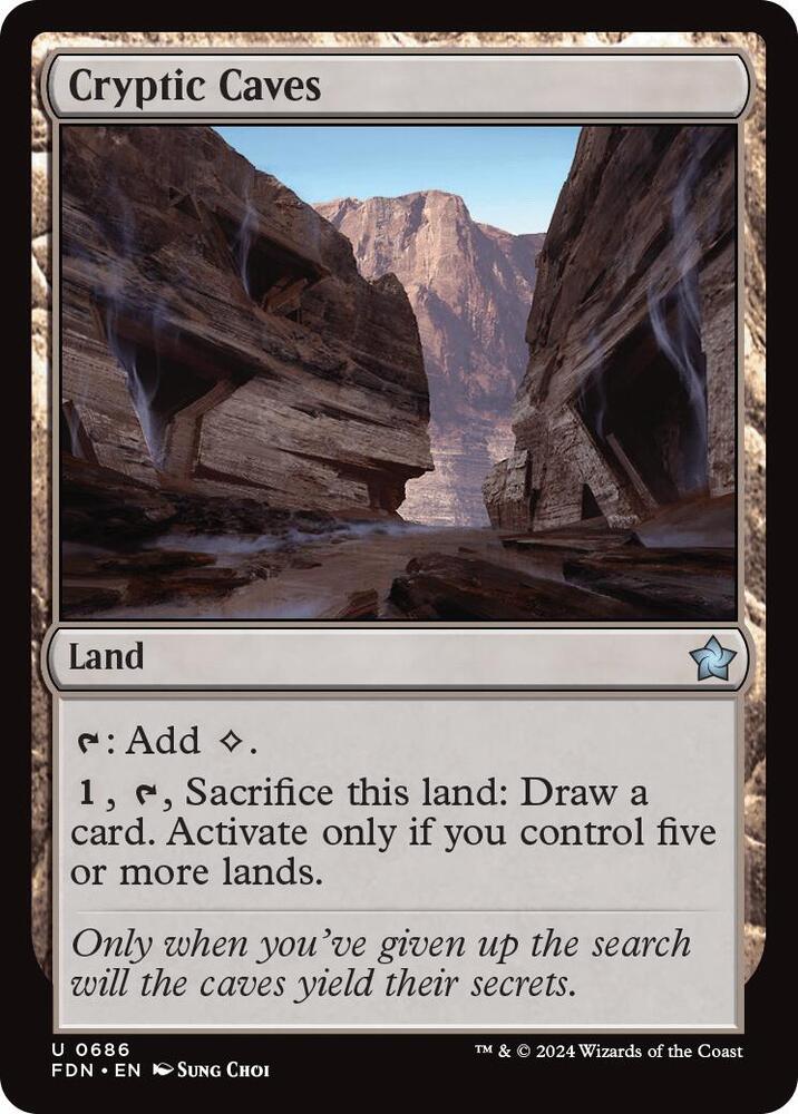Cryptic Caves (0686) [Foundations]
