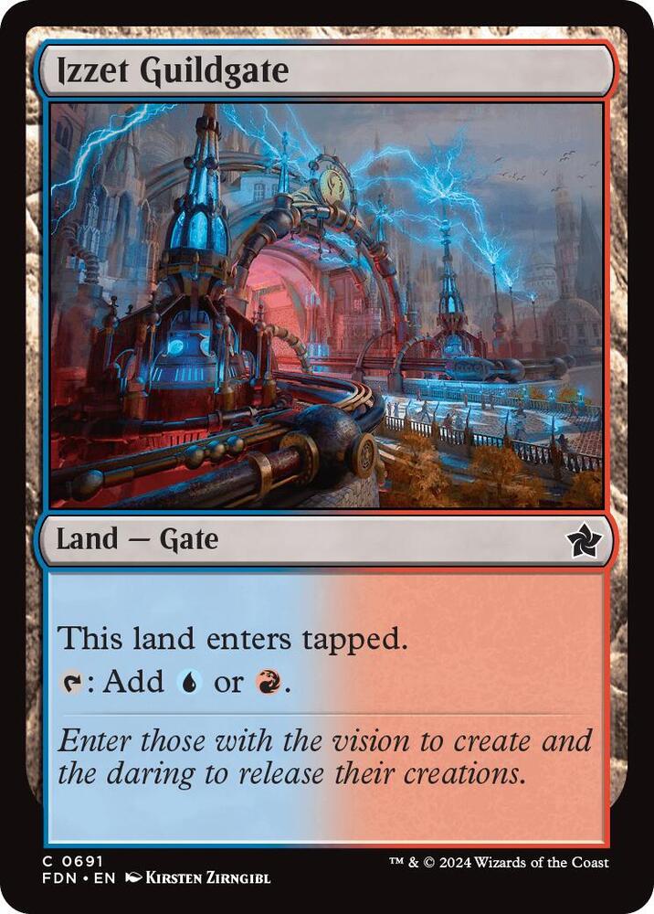 Izzet Guildgate (691) [Foundations]