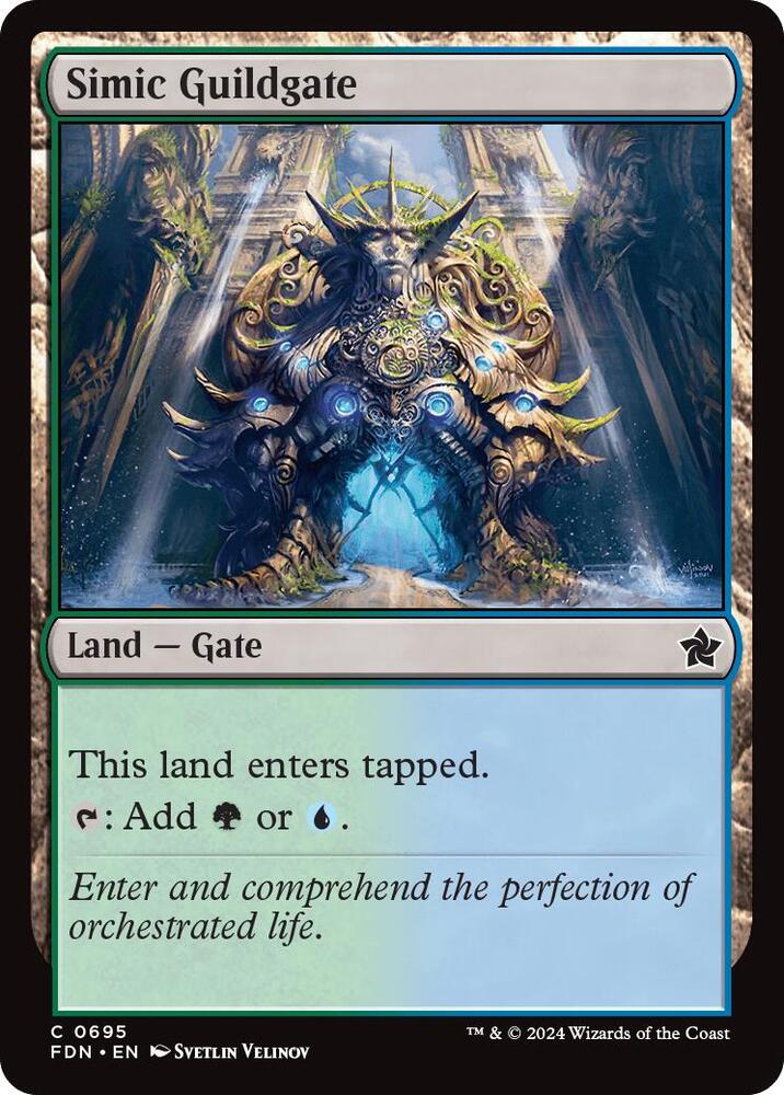 Simic Guildgate (695) [Foundations]