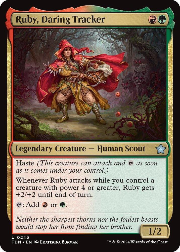 Ruby, Daring Tracker (245) [Foundations]