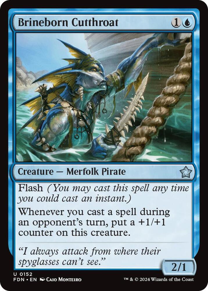 Brineborn Cutthroat (152) [Foundations]