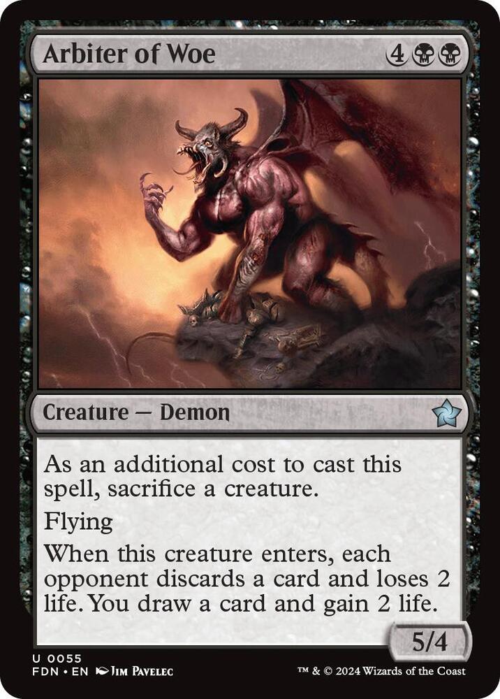 Arbiter of Woe (55) [Foundations]