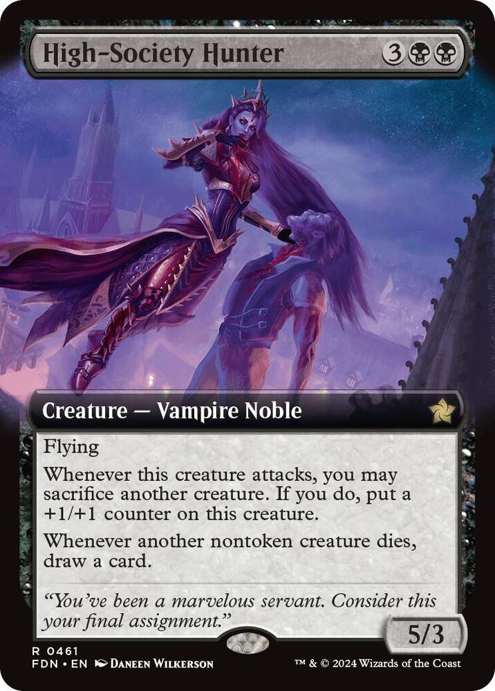High-Society Hunter (Extended Art) (461) [Foundations]