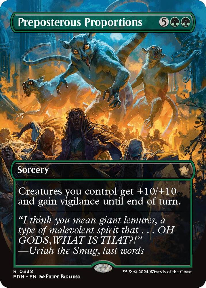 Preposterous Proportions (Borderless) (338) [Foundations]