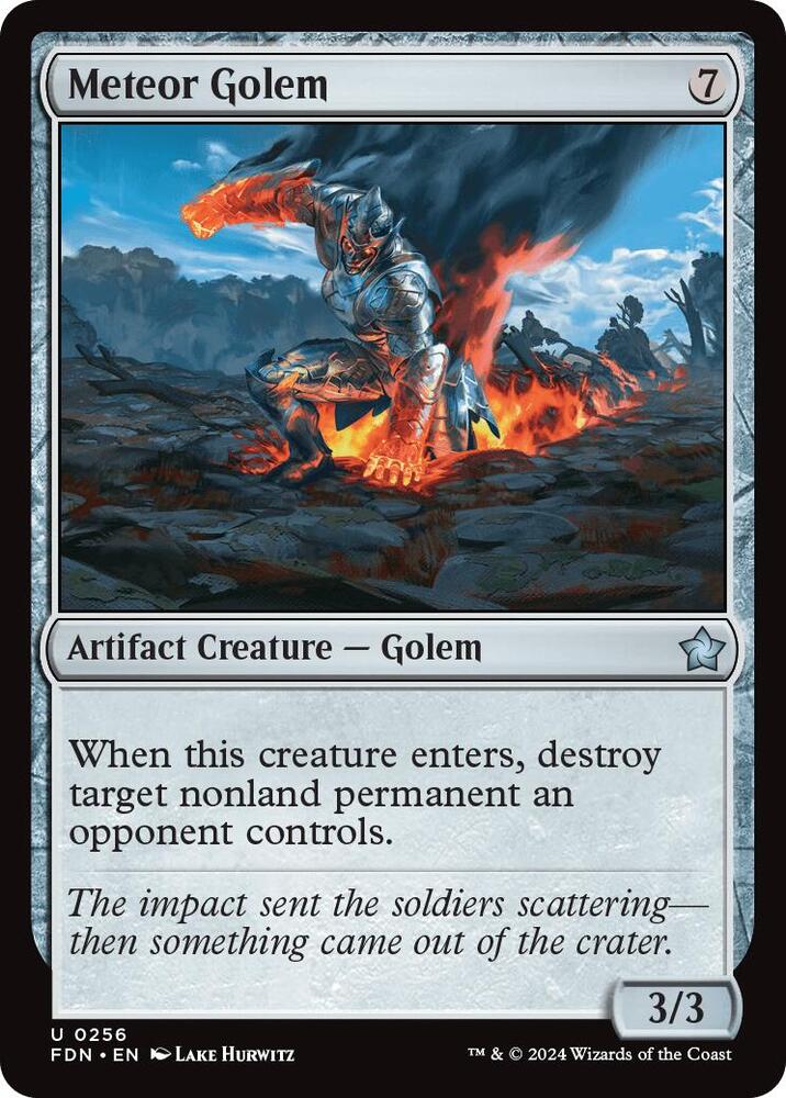 Meteor Golem (256) [Foundations]