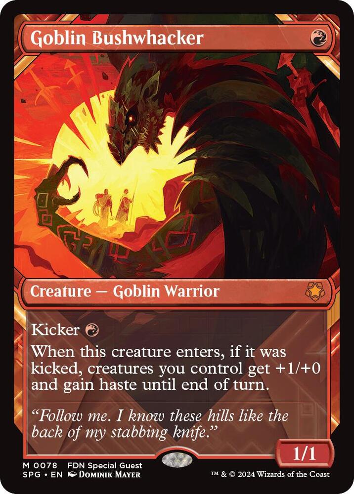 Goblin Bushwhacker (Showcase) (78) [Special Guests]