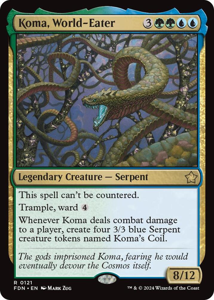 Koma, World-Eater (121) [Foundations]