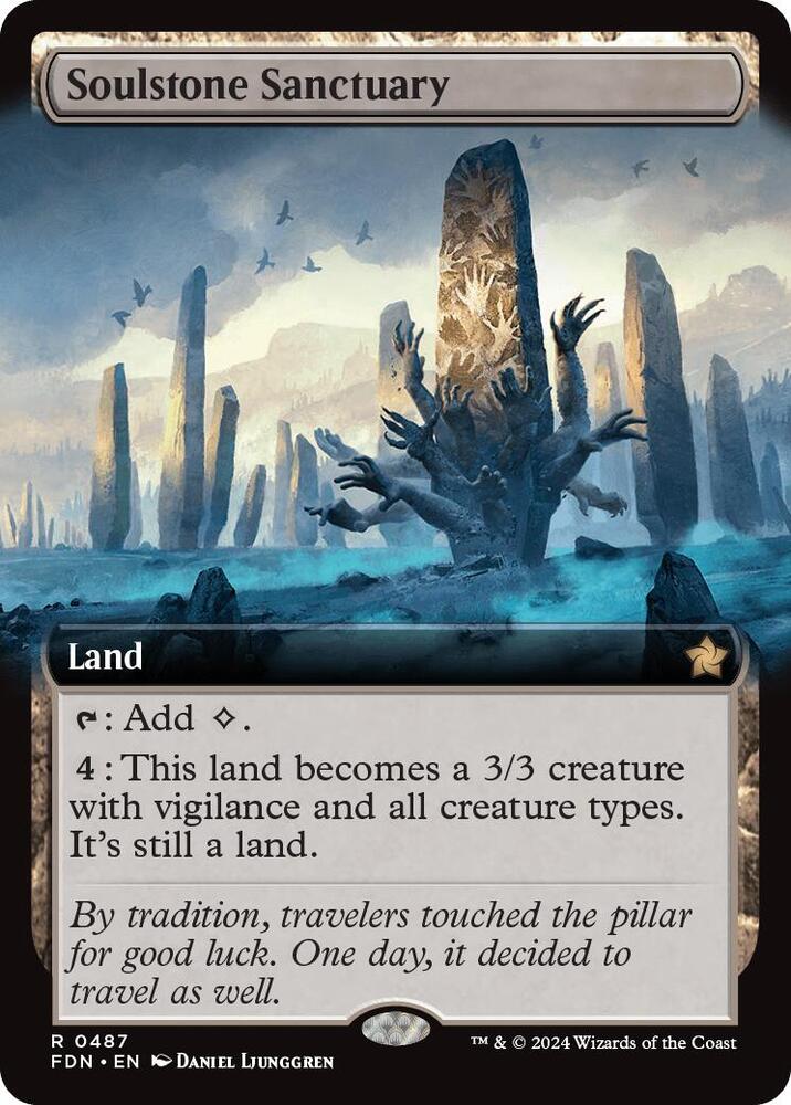 Soulstone Sanctuary (Extended Art) (487) [Foundations]