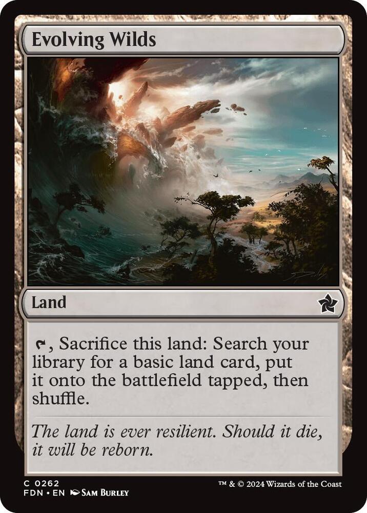 Evolving Wilds (262) [Foundations]