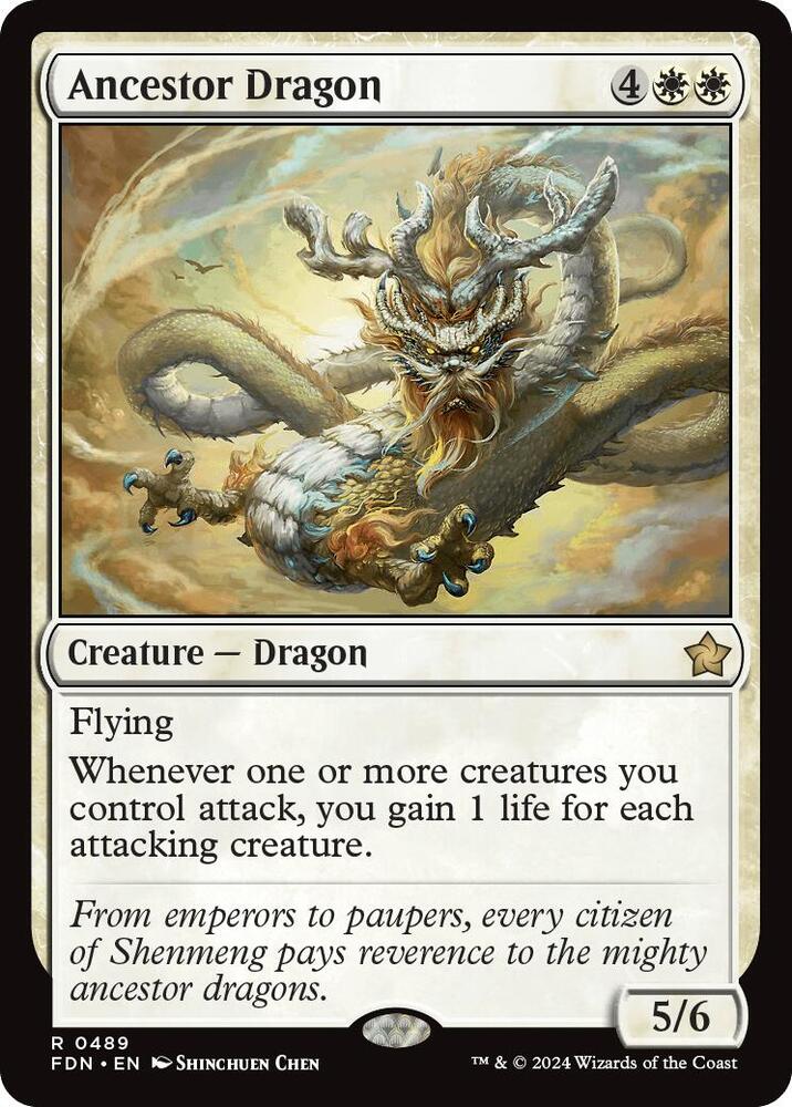 Ancestor Dragon (489) [Foundations]