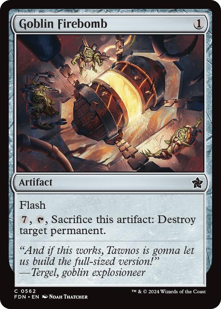 Goblin Firebomb (562) [Foundations]