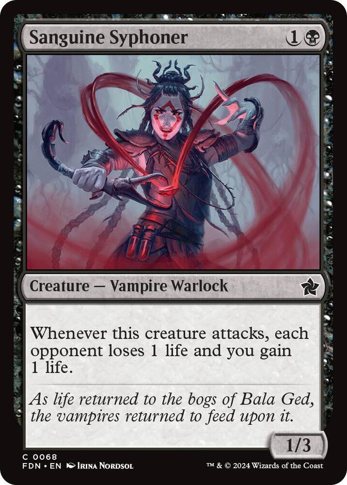 Sanguine Syphoner (68) [Foundations]