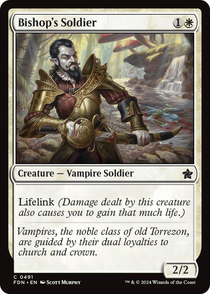 Bishop's Soldier (491) [Foundations]
