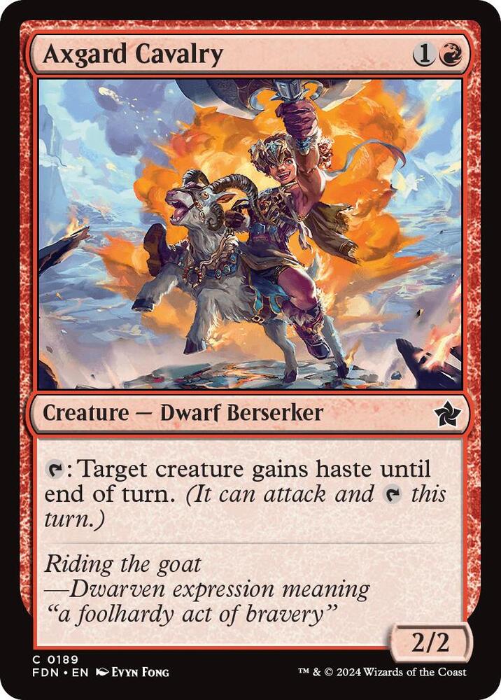 Axgard Cavalry (189) [Foundations]