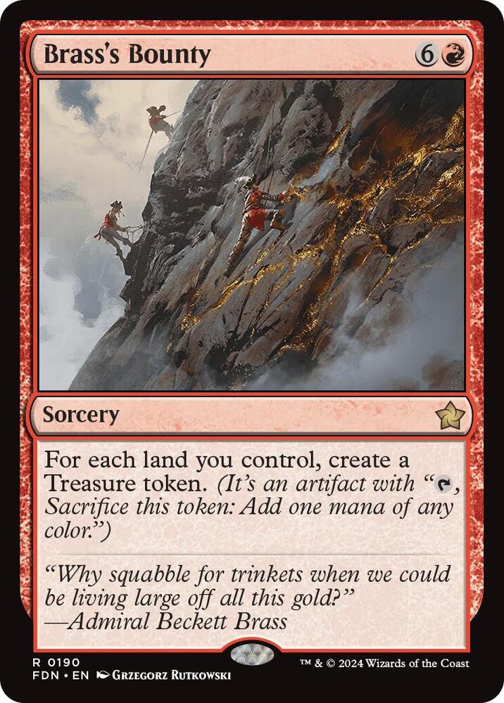Brass's Bounty (190) [Foundations]