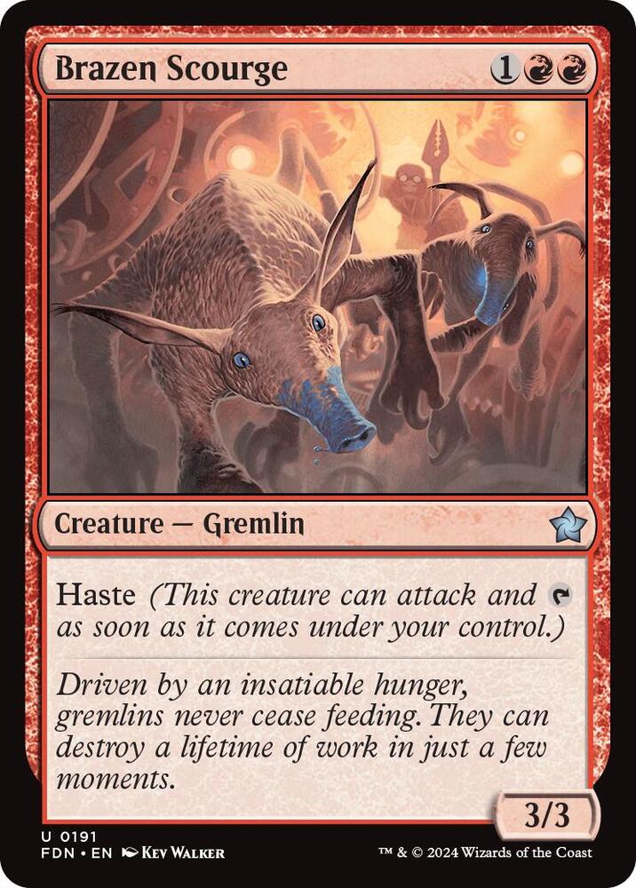 Brazen Scourge (191) [Foundations]