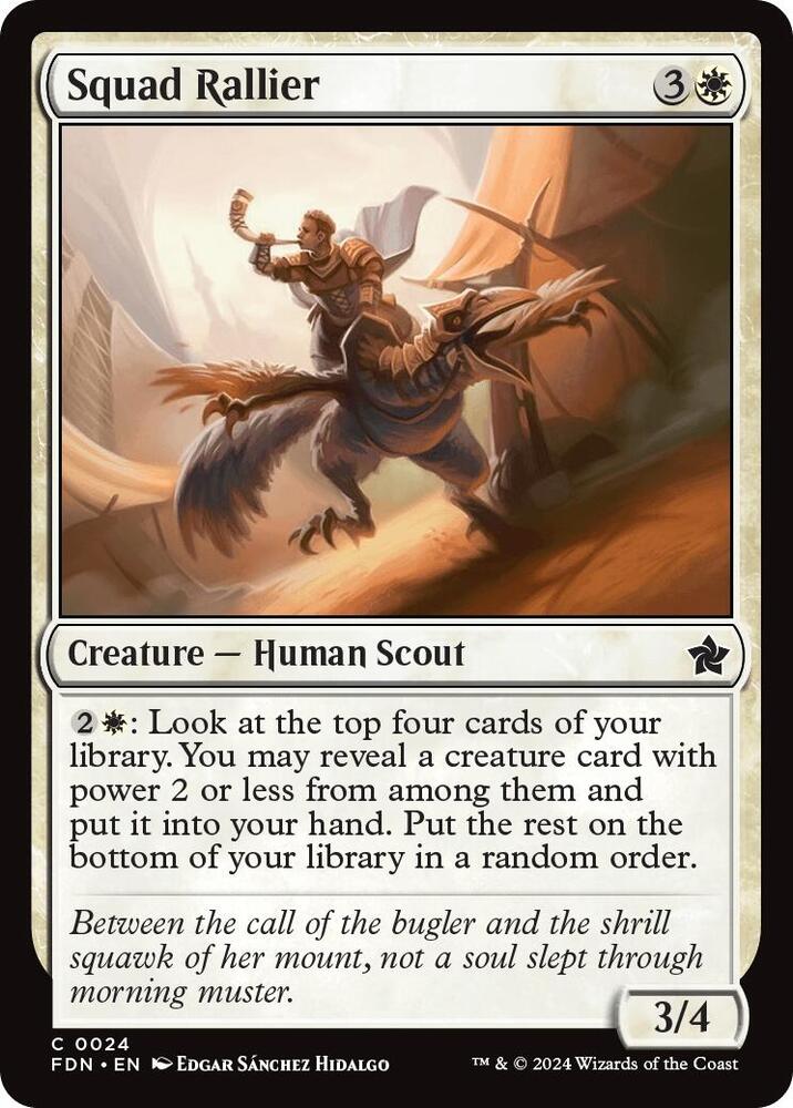 Squad Rallier (24) [Foundations]
