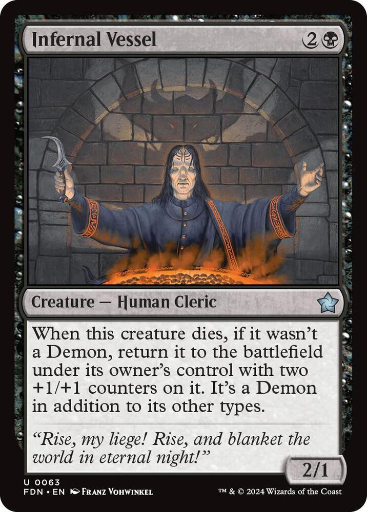Infernal Vessel (63) [Foundations]
