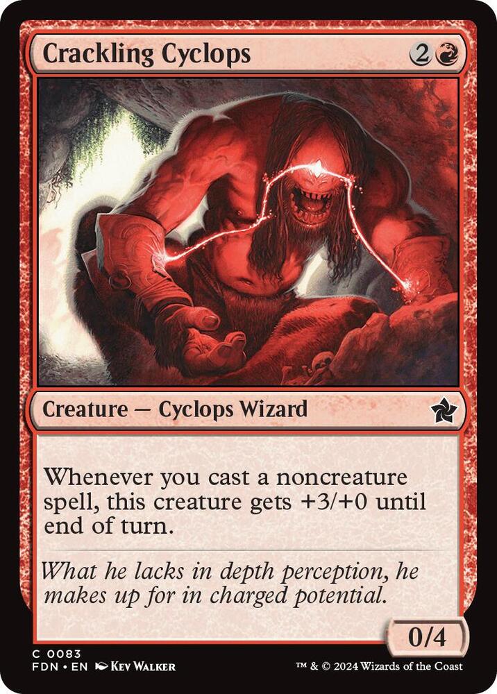 Crackling Cyclops (83) [Foundations]