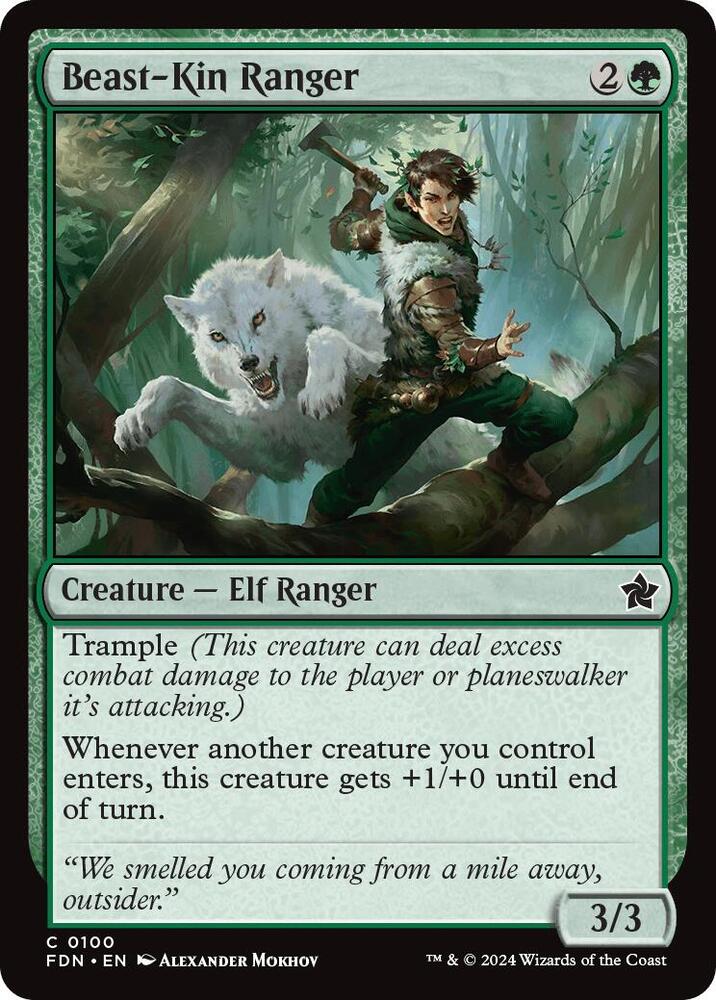 Beast-Kin Ranger (100) [Foundations]