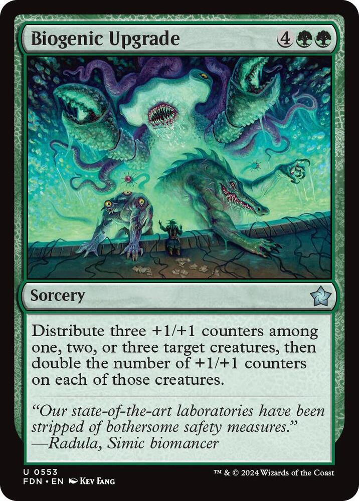 Biogenic Upgrade (553) [Foundations]