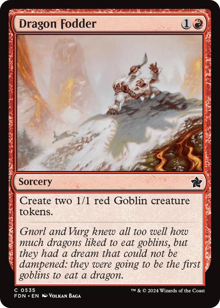 Dragon Fodder (535) [Foundations]