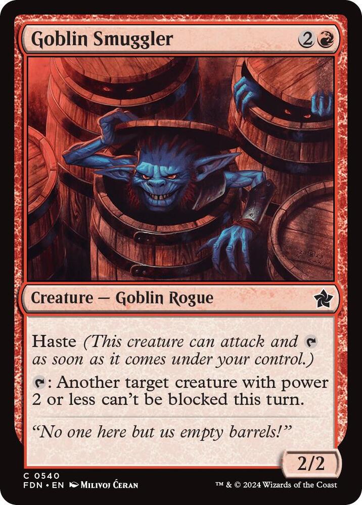 Goblin Smuggler (540) [Foundations]