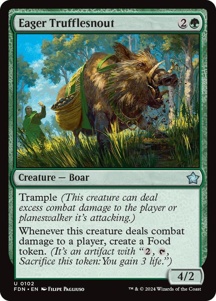 Eager Trufflesnout (102) [Foundations]